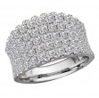 Lab Grown Ladies Fashion Diamond Ring