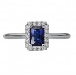 Ladies Fashion Gemstone and Diamond Ring