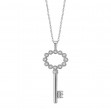 Diamond Key Necklace