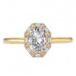 Diamond Semi-Mount Engagement Ring