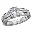 Semi-Mount Diamond Engagement Ring