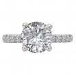 Semi-Mount Diamond Engagement Ring