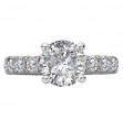 Semi-Mount Diamond Engagement Ring