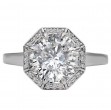 Semi-Mount Diamond Engagement Ring