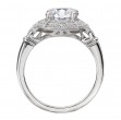 Diamond Semi-Mount Engagement Ring