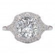 Diamond Semi-Mount Engagement Ring