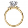 Diamond Semi-Mount Engagement Ring