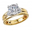 Diamond Semi-Mount Engagement Ring