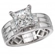 Diamond Semi-Mount Engagement Ring