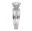 Diamond Semi-Mount Engagement Ring