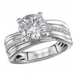 Diamond Semi-Mount Engagement Ring