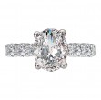 Diamond Semi-Mount Engagement Ring