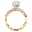 Diamond Semi-Mount Engagement Ring