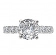 Diamond Semi-Mount Engagement Ring