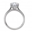 Diamond Hidden Halo Engagement Ring