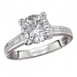 Diamond Hidden Halo Engagement Ring