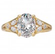 Split Shank Semi-Mount Engagement Ring