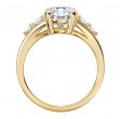 Split Shank Semi-Mount Engagement Ring