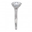 Split Shank Semi-Mount Diamond Engagement Ring