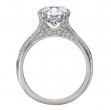 Split Shank Semi-Mount Diamond Engagement Ring