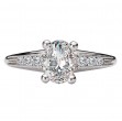 Diamond Semi-Mound Engagement Ring