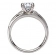 Diamond Semi-Mound Engagement Ring