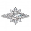 Halo Semi-Mount Diamond Engagement Ring