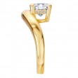 Solitaire Semi-Mount Diamond Engagement Ring