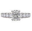 Diamond Semi-Mount Engagement Ring