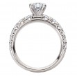 Diamond Semi-Mount Engagement Ring