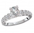 Diamond Semi-Mount Engagement Ring