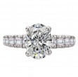 Diamond Semi-Mount Engagement Ring