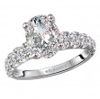 Diamond Semi-Mount Engagement Ring