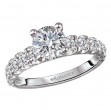 Diamond Semi-Mount Engagement Ring