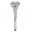 Split Shank Semi-Mount Diamond Ring