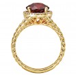 Ladies Fashion Gem-Stone Ring