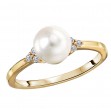 Ladies Fashion Pearl Ring