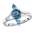 Ladies Fashion Gemstone Ring