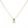 Ladies Fashion Gem Stone Necklace