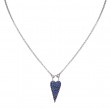 Ladies Fashion Sapphire Necklace