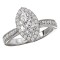 Halo Semi-Mount Diamond Ring