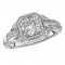 Vintage Semi-Mount Diamond Ring