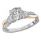 Classic Semi-Mount Diamond Ring