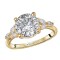 Diamond Semi-Mount Engagement Ring