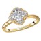 Semi-Mount Diamond Engagement Ring