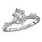 Semi-Mount Diamond Engagement Ring