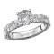 Semi-Mount Diamond Engagement Ring