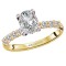 Semi-Mount Diamond Engagement Ring