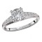 Diamond Semi-Mound Engagement Ring