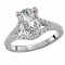 Split Shank Semi-Mount Diamond Engagement Ring